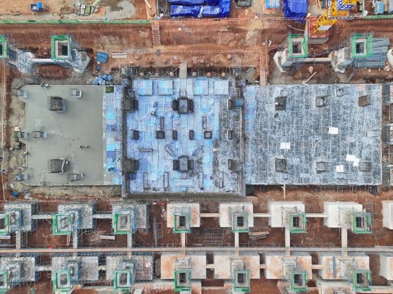 挑戰(zhàn)極限，鑄就輝煌—— 陜投信豐能源項目汽輪發(fā)電機基座底板澆筑工程創(chuàng)佳績